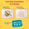 Baketivity Cookie Cutter Set For Kids, 24 Assorted Cookie Cutters of Basic Shapes, Seasonal, and Holiday Themes - With Rolling Pin, Silicone Baking Pan, and Non-Stick Baking Mat - BPA-Free - Ages 4+